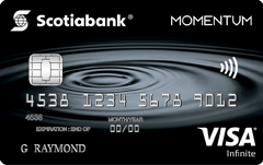 Scotia Momentum® Visa Infinite* Card